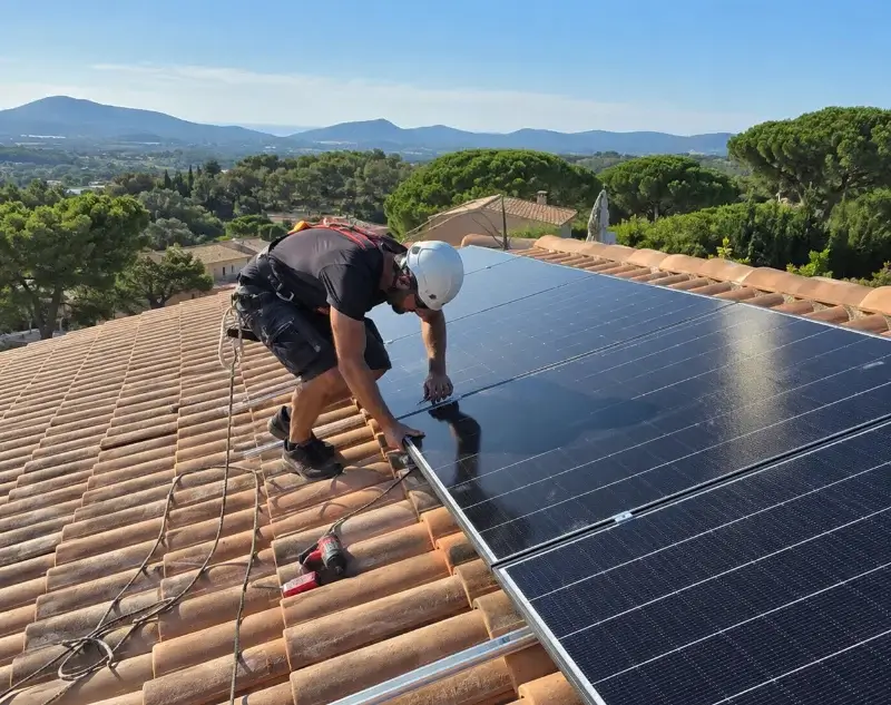 Installateur panneaux solaires Vieussan — pose photovoltaïque sur toiture